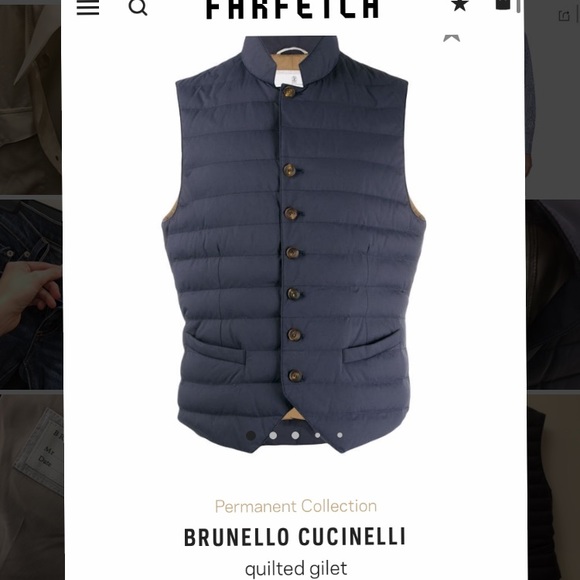 Brunello Cucinelli Other - SOLD - Brunello Cucinelli Puffer Gilet Vest